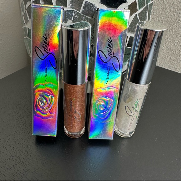 NWOT Set of 2 MAC Selena la Reina Lipglass - Picture 1 of 2